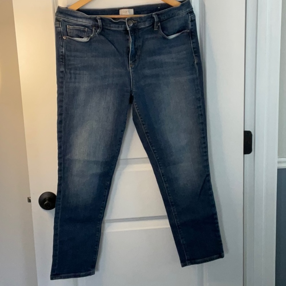 Loft Modern Crop Denim Jeans